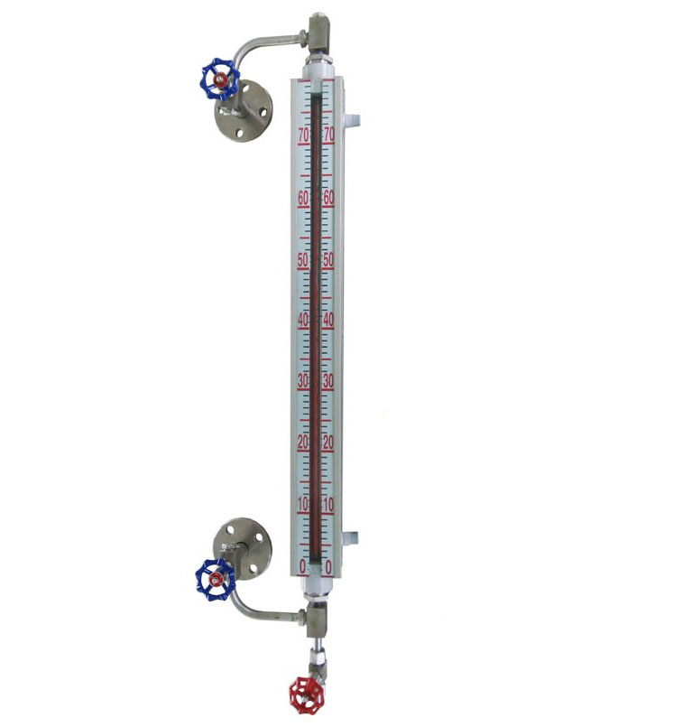 無盲區(qū)石英管/玻璃管液位計(jì) 雙色/彩色 可帶伴熱、LED燈 材質(zhì)碳鋼/不銹鋼 UGS